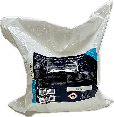 Ventisept liquid AF ready wipes