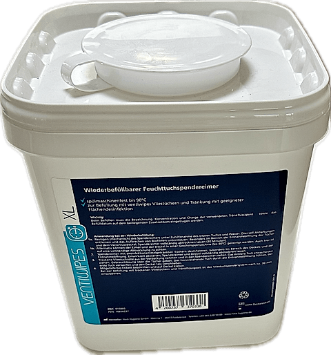 Ventiwipes Feuchttuchspender groß (5 Liter Eimer, leer)