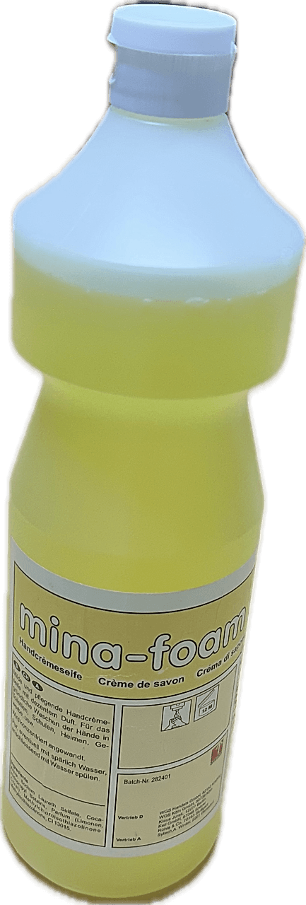 mina-foam Flüssigschaumseife, 1 Liter