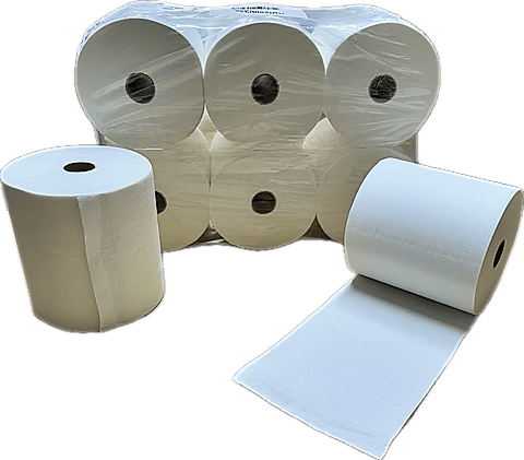Papierhandtuch 2-lagig weiß Zellstoff 140m