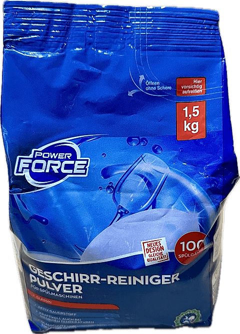 Geschirr Reiniger Pulver, 1,5kg